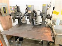 BOICE-CRANE GEARED HEAD 3-SPINDLE DRILL PRESS