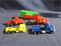 mixed die cast trucks