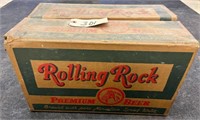Rolling Rock Cardboard Beer Box with Bottles