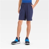 Boys' Woven Shorts - All in Motion™ Navy Blue L