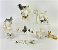 Selection of Vintage Dog Figurines