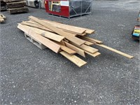 (170) LF Of Cedar Lumber Mixed Sizes