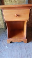 Night Stand, Maple Stain finish, 15.5x26"Hx13"D,