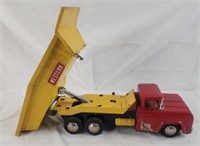 1960s Japanese Tin Toy Ford Dump Truck