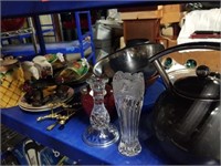 Estate lot of misc glass and plates