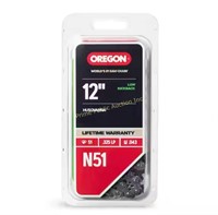 Oregon $35 Retail N51 Chainsaw Chain for 12" Bar,