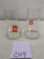 7 UP the uncola glasses