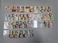 Lot of 1950-52 Bowman & 1953-56 Topps Baseball