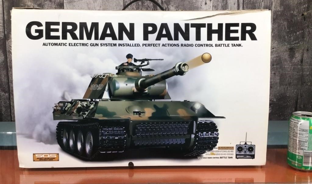 German Panther RC tank