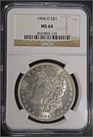 1904-O MORGAN DOLLAR NGC MS64