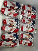 Lot of 6 Size Small Zooop Flip Flop Sandles