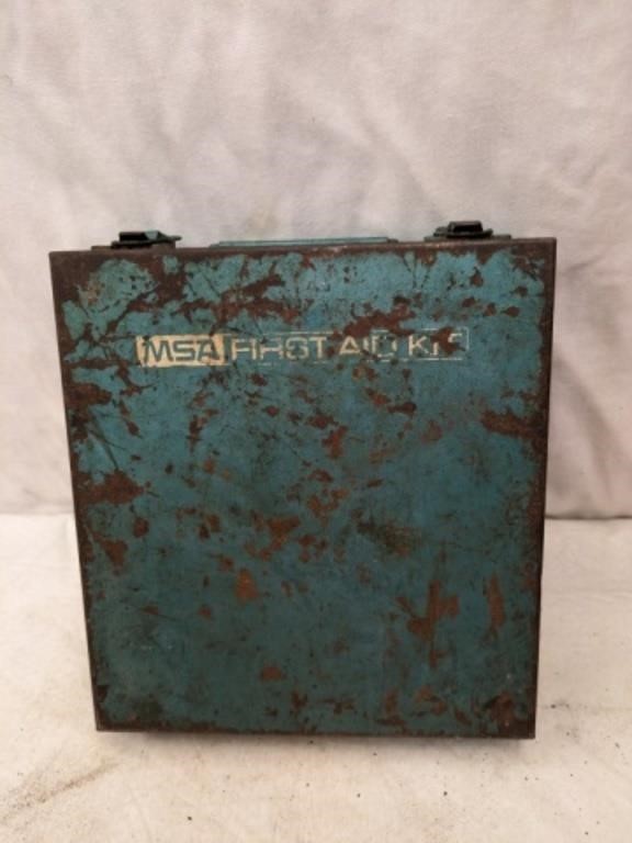 Vintage MSA 24 Unit First Aid Kit