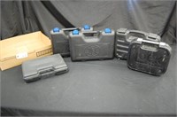 Assorted Handgun Hard Cases- 5 Total