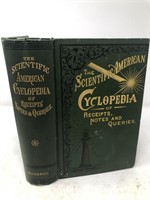 1893 scientific American Cyclopedia book