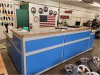 LARGE SALES COUNTER - WILL NEED TO TAKE APART