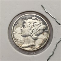 1944 Silver Mercury Dime