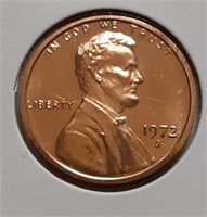 PROOF LINCOLN CENT- 1972-S