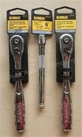 DeWalt 3/8" Ratchet (2) and 6" ext.