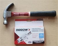 Plumb Hammer and Arrow Stapler