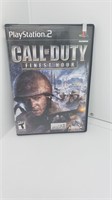 Call of Duty: Finest Hour (Sony PlayStation 2 CIB)