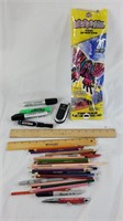 Kite, markers, and more
