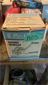 Hand wrench in box