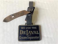 Delaval Cream Separator Tag With Leather Strap