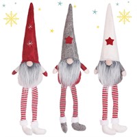 Houwsbaby 3 Pcs Handmade Gnome Figurines Long Leg