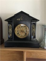 Iron Mantel/Shelf Clock