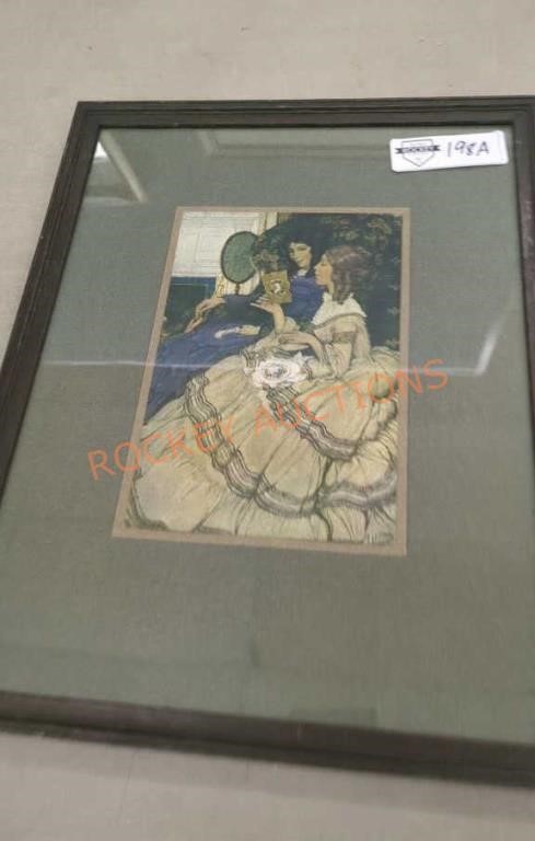 Antique framed art out of Harrisburg PA