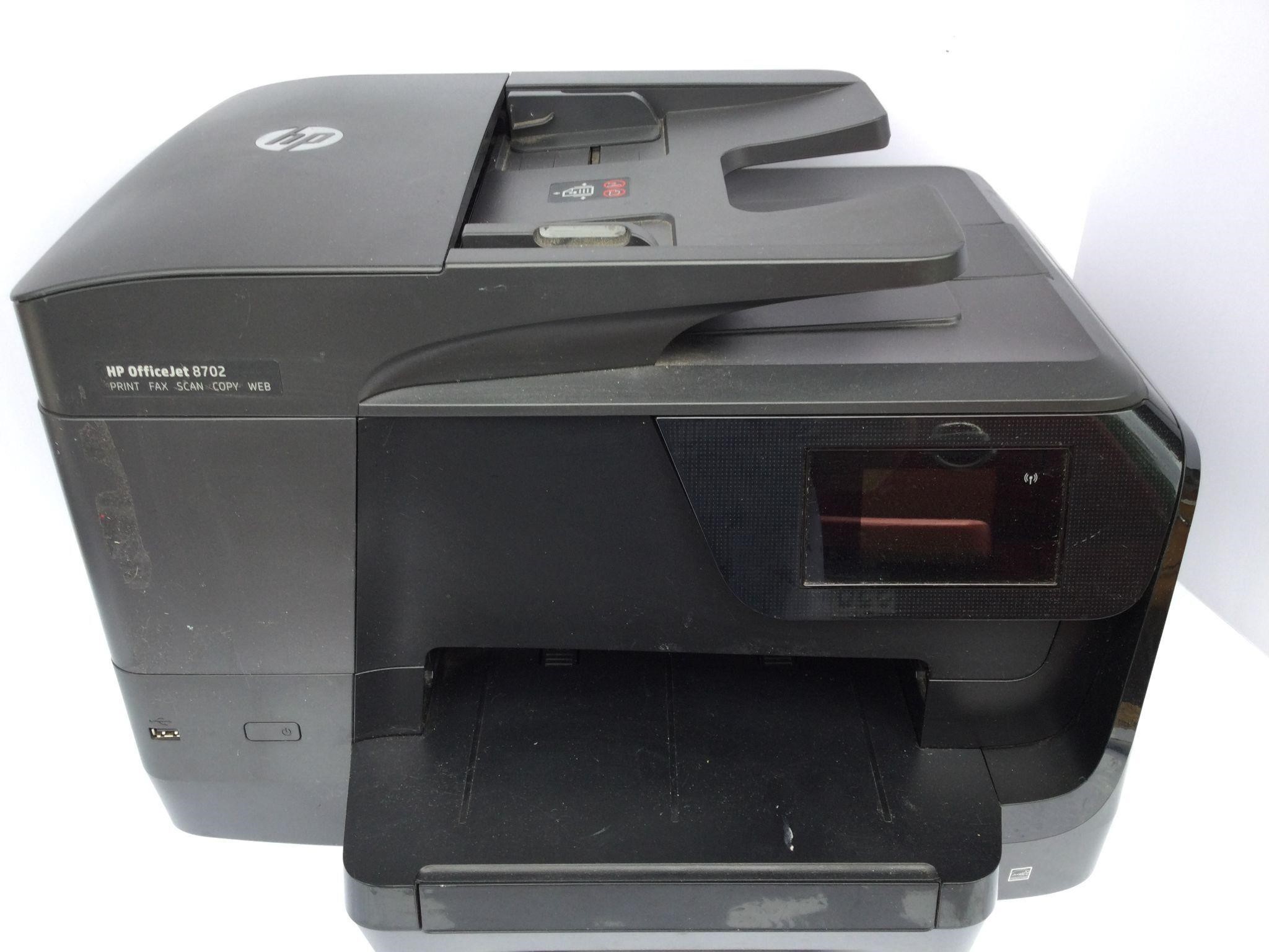 HP Office Jet Print 8702 Needs Ink/Toner Works