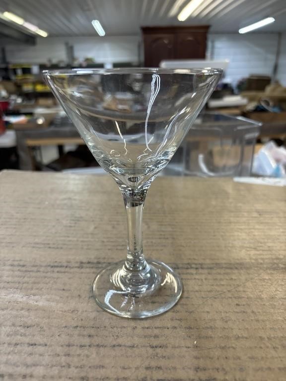 16 martini glasses