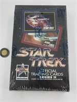 Star Trek series II, boite de cartes neuves 1991