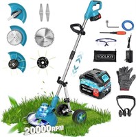 *20000 RPM Battery Powered Weed eater Cordless