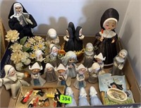 Porcelain nuns & musical nuns