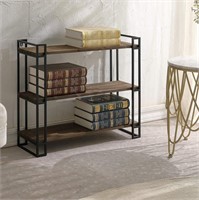 3 Tier Freestanding Industrial Bookcase