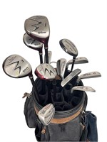Wilson Golf Clubs & KK Golf Bag