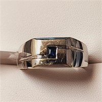 $2700 10K  Sapphire 8.1G  Ring