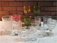 Assorted Drinking Glasses