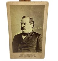 CDV Card 1888 President Grover Cleveland