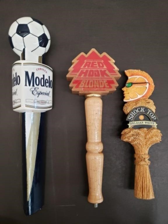 Lot of 3 Beer Taps