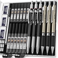 Nicpro 6PCS Art Mechanical Pencils Set, 3PCS