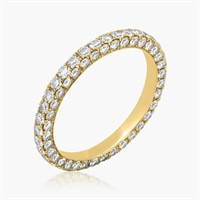 14K YELLOW GOLD 1.50CT DIAMOND RING