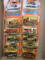 NIP Matchbox 2002 Hero City 10 Toy Cars