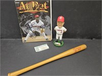 Indy Indians Auto Program Zimmer Bobblehead, Bat