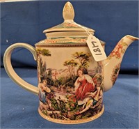 8"T Staffordshire Teapot