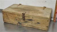 Vintage CIL ammo box, 22x12x6.5, see pics