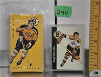 Parkhurst reproduction Boston Bruins cards