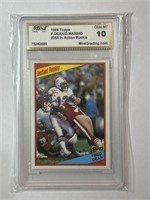 1984 Topps #355 Fred Dean / Dan Marino RC Mint 10!