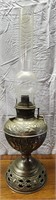 Antique Bradley & Hubbard Kerosene Lamp